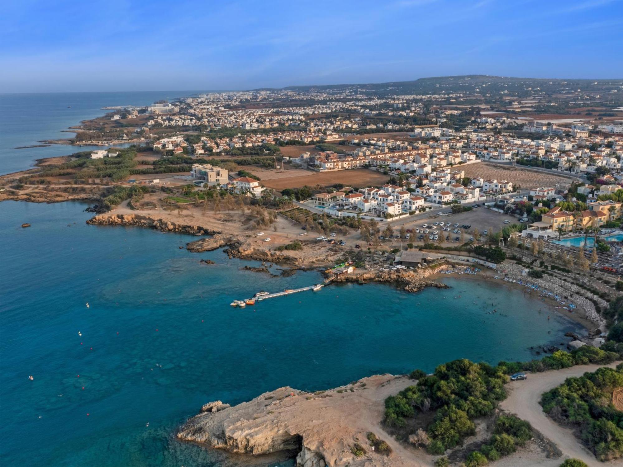 Sanders Mythical Blue Villas Paralimni Exterior foto